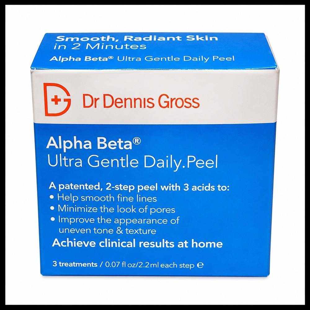 Dr. Dennis Gross Skincare Travel Alpha Beta Ultra Gentle Daily Peel (3 Treatment